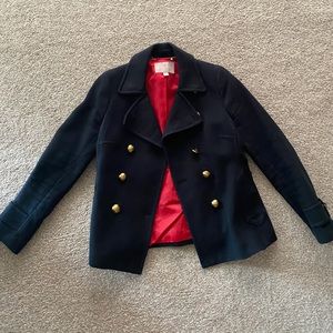 Banana republic women’s pea coat